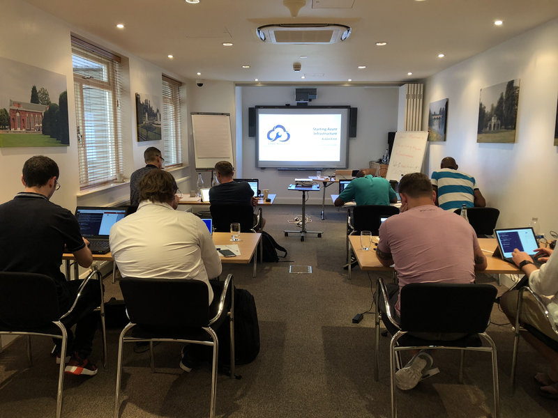 London: Starting Azure Infrastructure (July&nbsp;2018)